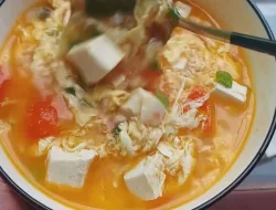 Resep Sup Tahu Telur Tomat Gurih Segar Dan Praktis