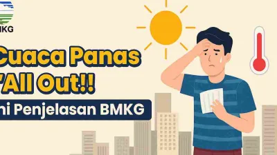 Sinar Matahari Lagi “All Out”, Ini Penjelasan Resmi Dari BMKG
