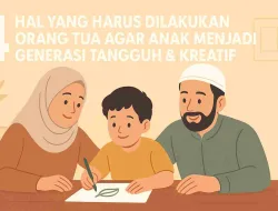 4 Hal Penting Agar Anak Jadi Generasi Tangguh Dan Kreatif