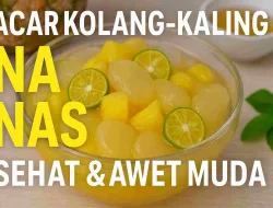 Acar Kolang Kaling Olahan Sehat, segar Dan Bikin Awet Muda