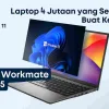 Advan Workmate Ryzen 5, Laptop 4 Jutaan Yang Serius Buat Kerja!
