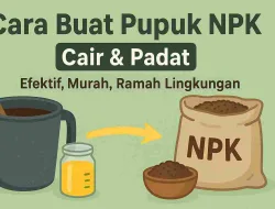 Cara Buat NPK Organik Cair + Padat yang Efektif & Ramah Lingkungan