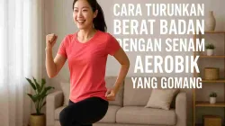 Cara Turunkan Berat Badan Dengan Senam Aerobik Yang Gampang