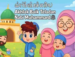 Cerita Anak Muslim (Part-18): Akhlak Baik Teladan Nabi Muhammad ﷺ