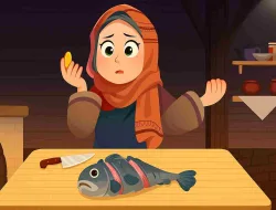 Cerita Anak Muslim (Part-23): Kisah Emas Di Dalam Perut Ikan!