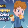 Cerita Anak Muslim (Part-28): Andi Dan Teman-Teman Belajar Makan Secukupnya