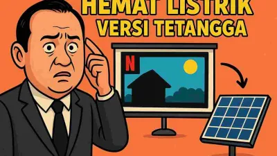 Hemat Listrik Versi Tetangga 2025: Logikanya Irit, Tapi Bikin Mikir!