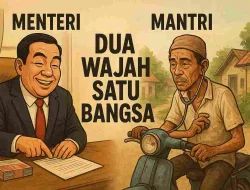 MENTERI DAN MANTRI! Dua Wajah Satu bangsa BAGIAN – I