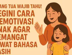 Orang Tua Wajib Tahu! Begini Cara Memotivasi Anak Agar Semangat Lewat Bahasa Kasih