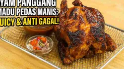Resep Ayam Panggang Madu Pedas Manis Paling Juicy Yang Bikin Ketagihan