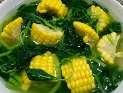 Resep Sayur Bening Bayam Jagung Manis Yang Segar Dan Mudah Dibuat