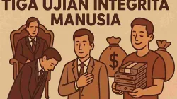 TIGA UJIAN INTEGRITAS MANUSIA
