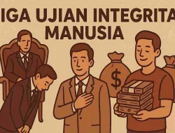 TIGA UJIAN INTEGRITAS MANUSIA