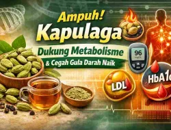 Ampuh! Kapulaga Mendukung Metabolisme & Cegah Gula Darah Naik