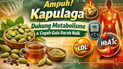 Ampuh! Kapulaga Mendukung Metabolisme & Cegah Gula Darah Naik