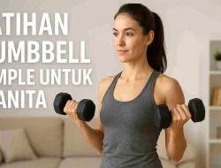 Bentuk Otot Ideal! Latihan Dumbbell Simple untuk Wanita