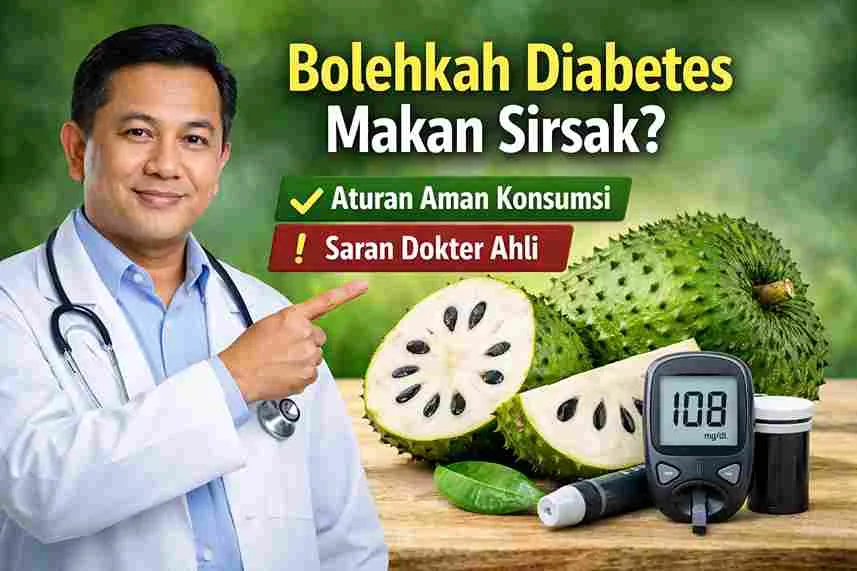 Dokter menjelaskan apakah penderita diabetes boleh makan buah sirsak dengan aman dan terkontrol.