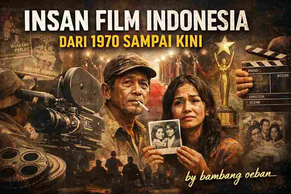 Insan film Indonesia dari 1970 hingga kini, aktor dan kru dengan kamera film klasik menggambarkan perjalanan dan nasib pekerja film nasional.