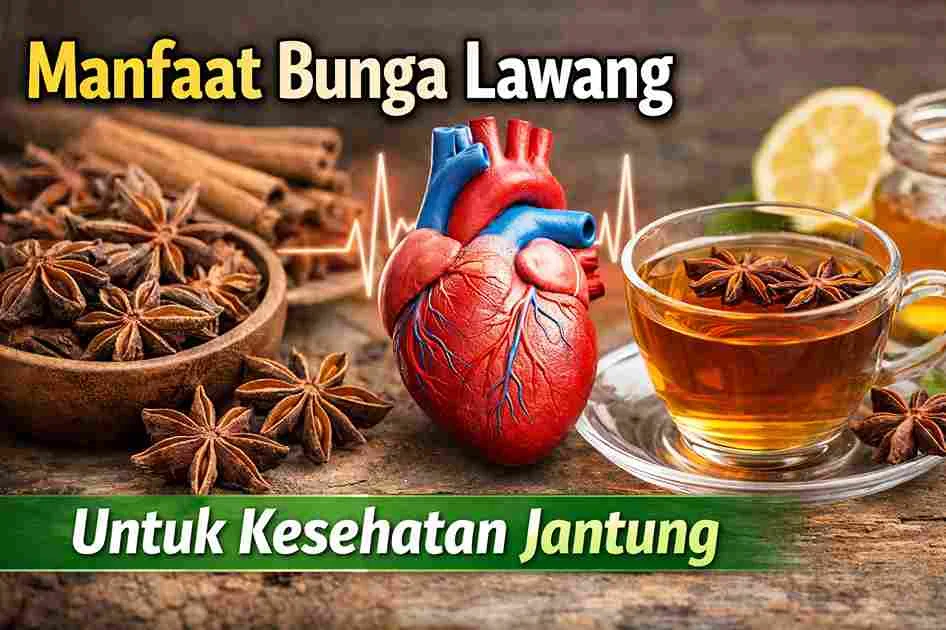 Teh bunga lawang hangat dengan rempah star anise yang bermanfaat untuk kesehatan jantung