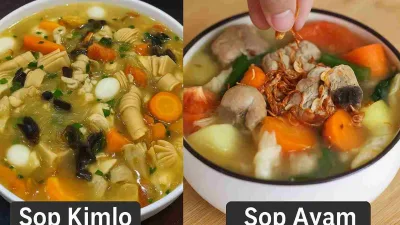 Kuahnya Segar! Resep Sop Kimlo & Sop Ayam Favorit Keluarga