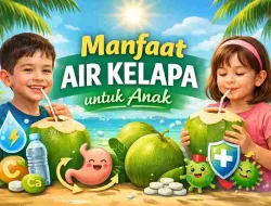 Manfaat Air Kelapa untuk Anak, No.3 Sering Diabaikan Orang Tua