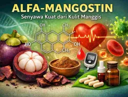 Mengenal Alfa-Mangostin, Senyawa Kuat di Balik Kulit Manggis
