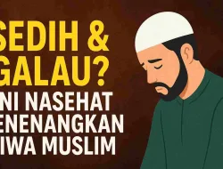 Sedih & Galau? Ini Nasehat yang Menenangkan Jiwa Muslim