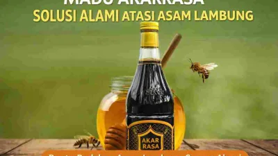 Madu akarrasa alami untuk membantu meredakan asam lambung dan GERD secara bertahap