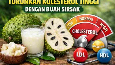 Turunkan Kolesterol Tinggi dengan Sirsak, Begini Cara Konsumsinya
