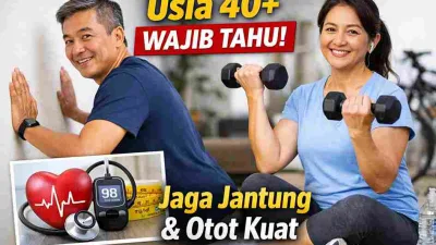 Usia 40+ Wajib Tahu, Latihan Ini Jaga Jantung dan Otot