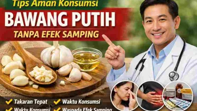 Aman & Alami! Ini Tips Konsumsi Bawang Putih Tanpa Efek Samping
