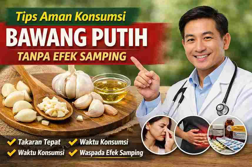 Dokter menunjukkan tips aman konsumsi bawang putih dengan takaran tepat untuk kesehatan tanpa efek samping