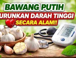Bawang Putih Ternyata Bisa Turunkan Darah Tinggi Secara Alami!
