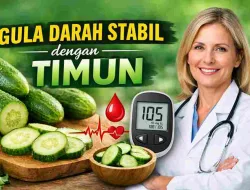 Gula Darah Sering Naik? Timun Disebut Ampuh oleh Dokter