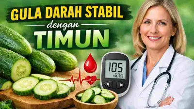 Gula Darah Sering Naik? Timun Disebut Ampuh oleh Dokter