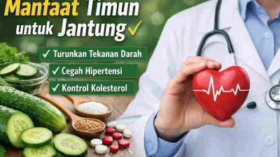 Manfaat Timun untuk Jantung Menurut Dokter, Cegah Hipertensi