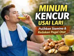 Minum Kencur Usai Lari, Ini Manfaatnya bagi Stamina Tubuh