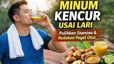 Minum Kencur Usai Lari, Ini Manfaatnya bagi Stamina Tubuh